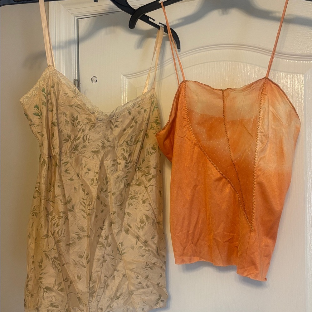 Two Vintage Camisoles